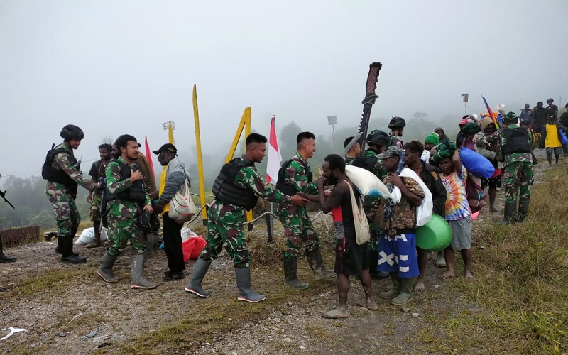 Nduga Kian Kondusif, Warga Mengungsi Selama 3 Tahun Mulai Kembali ke Rumah