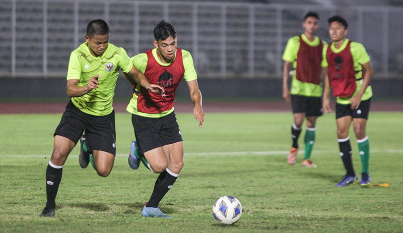 Timnas Indonesia U-19 Latihan Jelang Turnamen Piala AFF - Bagian 2