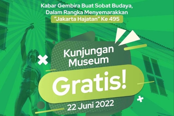 HUT Jakarta, Masuk Museum Gratis Hari Ini!