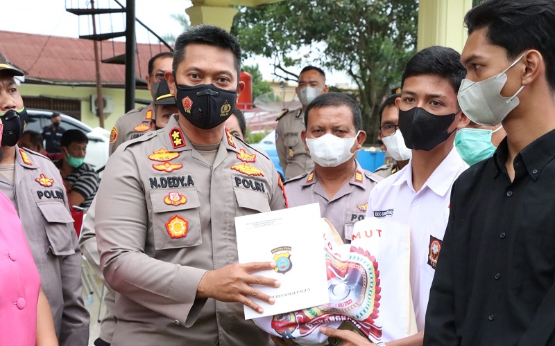 Lepas Tongkat Komando Kapolres Simalungun, AKBP Nicolas: Mohon Doa Tugas yang Baru