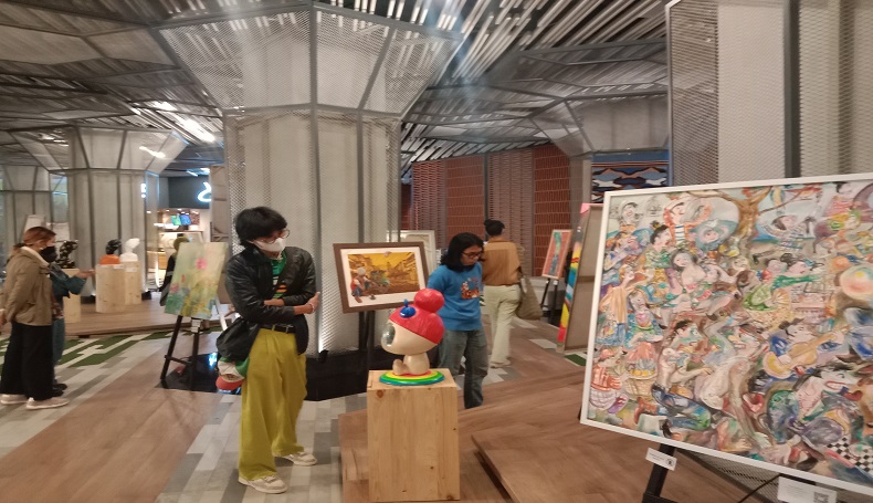 Libatkan Seniman dari 13 Negara, Bandung Gelar Pameran Nuansa Rupa Internasional