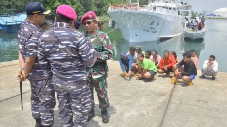 Tangkap Ikan di Perairan Aceh, Kapal Asal Taiwan Ditangkap TNI AL