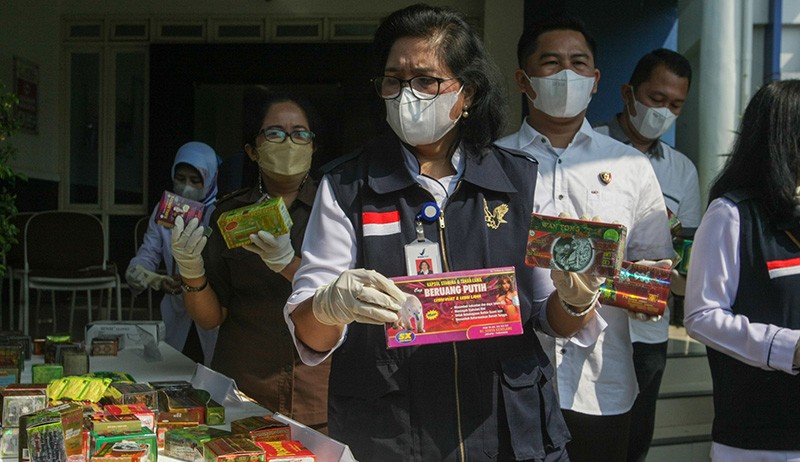 BPOM Semarang Musnahkan Ribuan Dus Obat Tradisional Ilegal Senilai Rp230 Juta - Bagian 1
