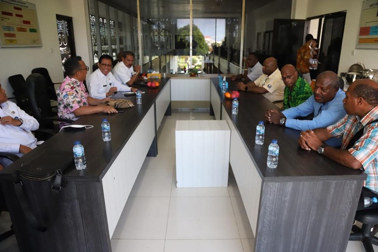 BNPP dan Perwakilan PNG Bertemu Informal Bahas Pembukaan Pos Lintas Batas