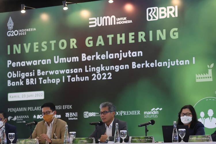 Terbitkan Green Bond Rp5 Triliun, BRI Tegaskan sebagai Market Leader ESG Company di Indonesia