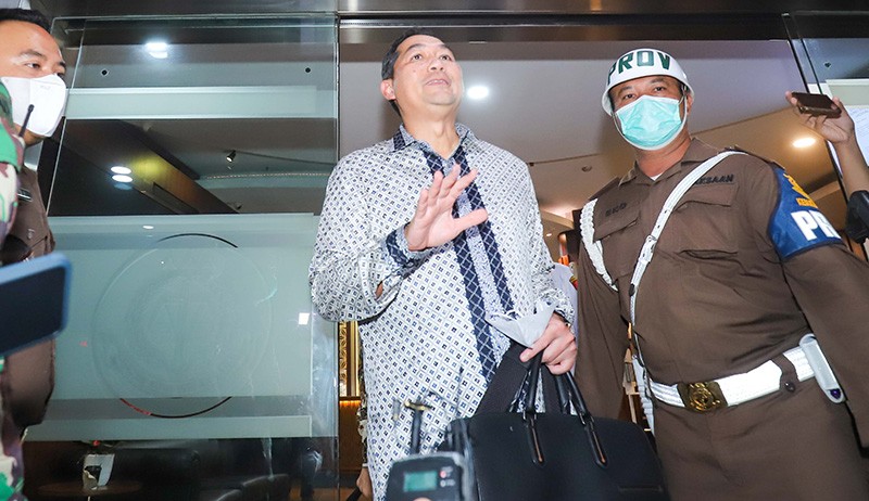 Ekspresi Eks Mendag M Lutfi usai Diperiksa 12 Jam soal Ekspor Minyak Goreng  - Bagian 2