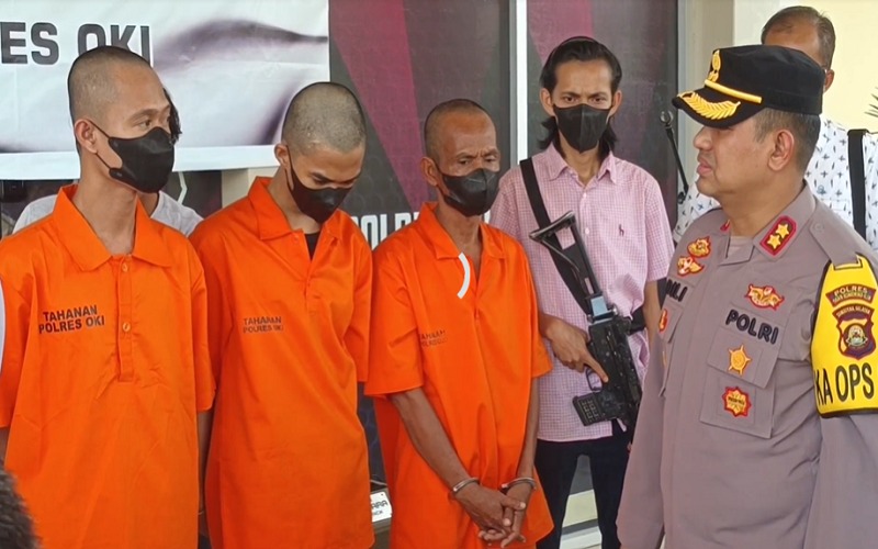 Tangkap 2 Pria di SPBU, Polisi Amankan 2.030 Gram Sabu Asal Palembang 