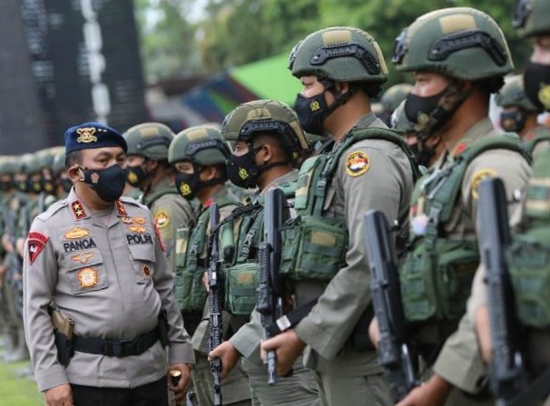 100 Personel Brimob Polda Sumut BKO ke Papua, Ini Pesan Kapolda