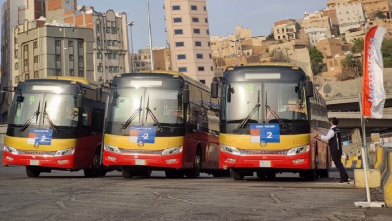 Layanan Bus Shalawat Jemaah Haji Dihentikan Sementara, Ditarik dari Makkah ke Muzdalifah