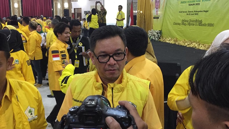 Buka Rakerda Golkar Kabupaten Bogor, Kang Ace: saatnya Kader Jadi Pucuk Pimpinan Nasional