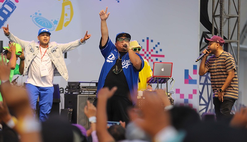 Saykoji Bawa Lagu Kita Semua Bersaudara saat Jakarta Hajatan di Stadion JIS - Bagian 2