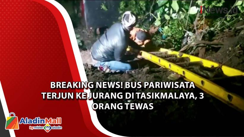 Bus Pariwisata Masuk Jurang di Rajapolah Tasikmalaya, Kabid Humas: Sopir Mengaku Ngantuk