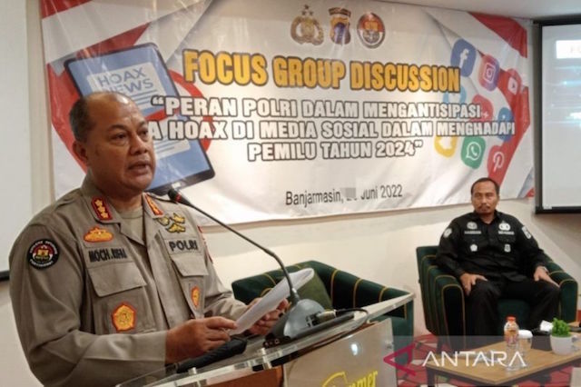 Lawan Hoaks Jelang Pemilu 2024, Polda Kalsel Gandeng Mahasiswa