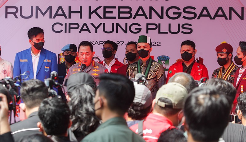 Kapolri Resmikan Rumah Kebangsaan Cipayung Plus, Tempat Kelompok Muda Berdiskusi - Bagian 2