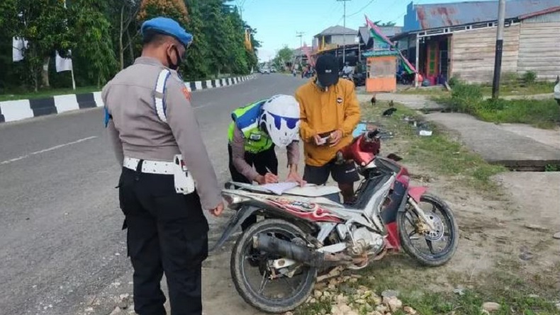 Operasi Patuh Polres Ternate Catat 1.453 Pelanggaran, Paling Banyak Tak Pakai Helm