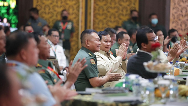 Prabowo Bicara di Seminar TNI AD soal Kesiapan Prajurit Jaga Kedaulatan: Kita Tidak Bisa Buang Waktu!