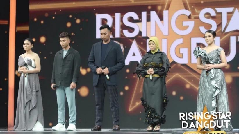 Top 5 Rising Star Dangdut Sukses Tampil Memukau, Tidak Ada Peserta yang Pulang