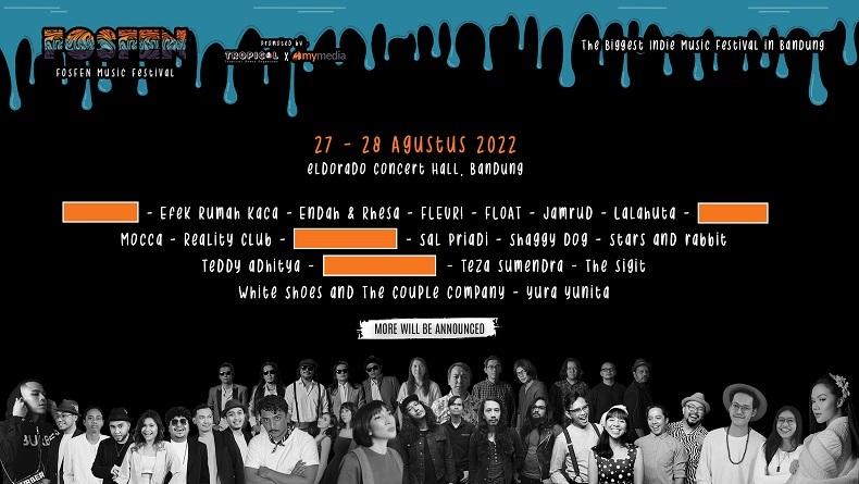 The SIGIT dan Efek Rumah Kaca Bakal Gebrak Panggung Fosfen Musik Festival di Bandung
