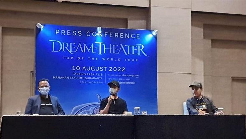 Dream Theater Konser di Solo, Gibran: Obati Kangen Pencinta Musik Keras