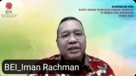 Dirut BEI Iman Rachman Targetkan Kapitalisasi Pasar Rp13.500 Triliun dalam 5 Tahun