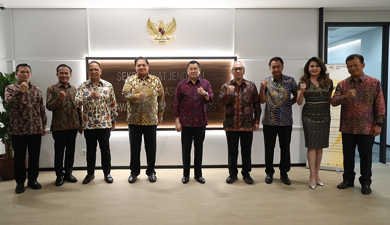 Hary Tanoesoedibjo dan Airlangga Hartarto Bahas Perkembangan KEK Lido - Bagian 1