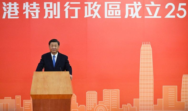 Dikawal Ketat, Xi Jinping Hadiri Peringatan 25 Tahun Penyerahan Hong Kong dari Inggris