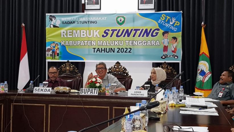 Bupati Malra Optimistis Bisa Kejar Target Standar Stunting Nasional 14 Persen