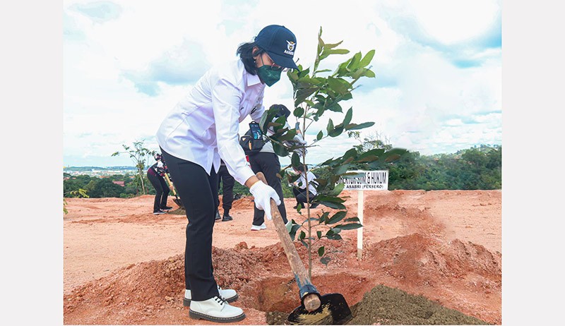 Peringati HUT ke-76 Bhayangkara, ASABRI Laksanakan Program Pelestarian Alam - Bagian 2