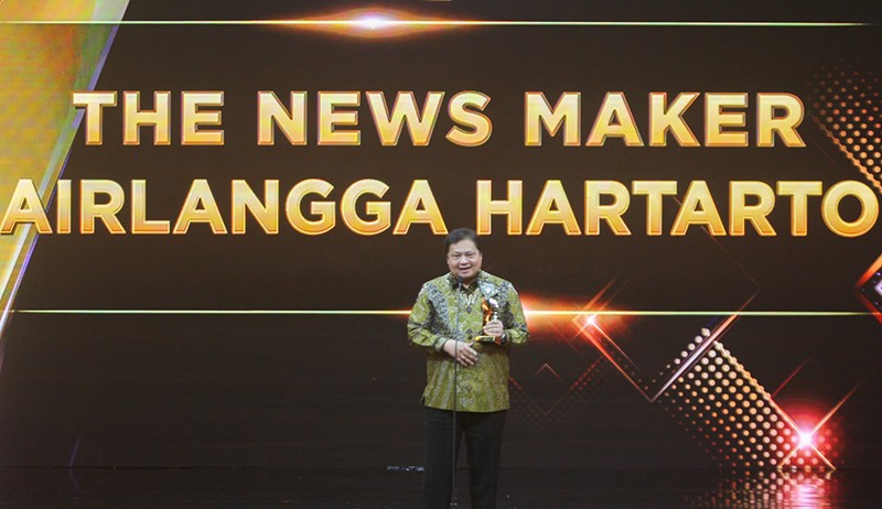 Menko Airlangga Hartarto Raih Penghargaan iNews Maker Awards 2022 - Bagian 3