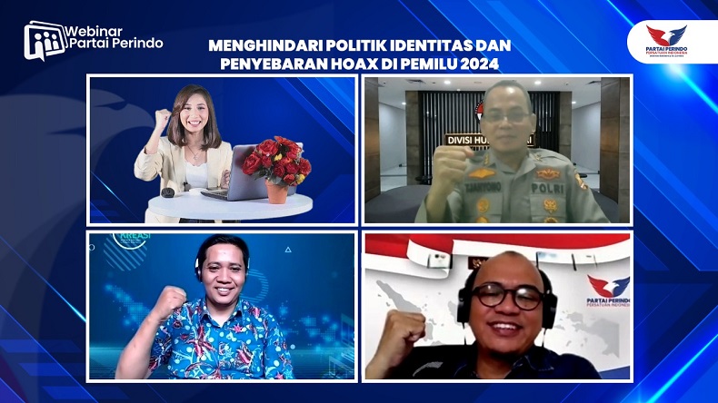 Webinar Partai Perindo Wujud Nyata Bangun Literasi Politik
