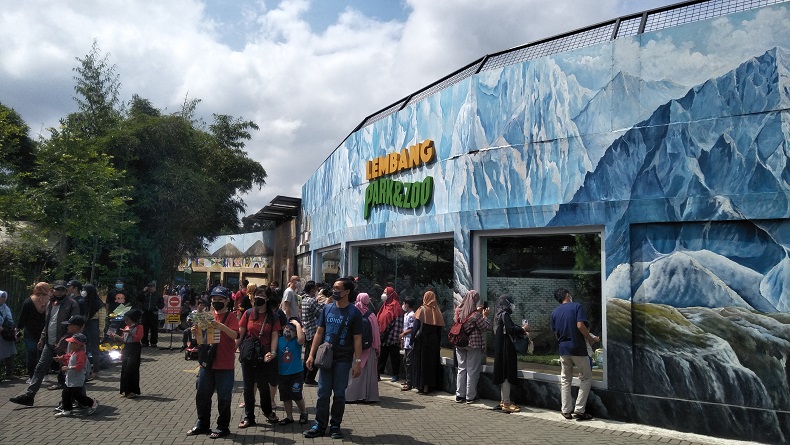 Libur Sekolah Tiba, Objek Wisata di Lembang KBB Diserbu Ribuan Wisatawan