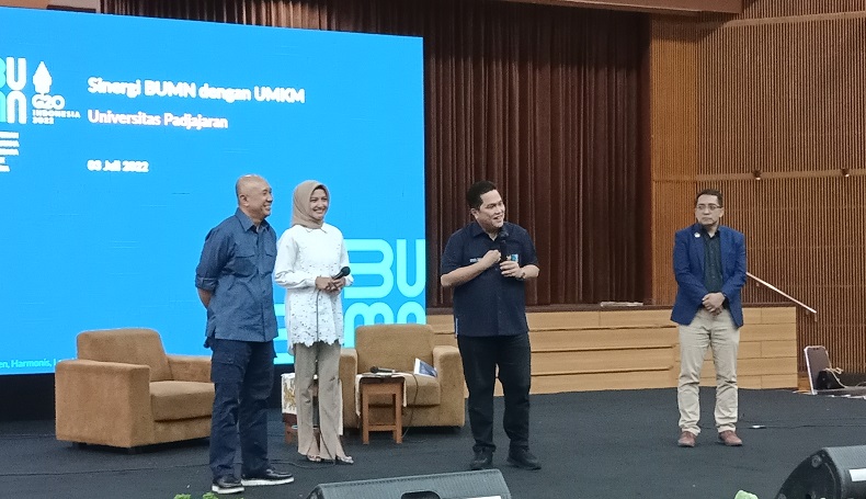 Baru 20 Persen, Erick Thohir Targetkan Kenaikan Alokasi Kredit bagi UMKM 