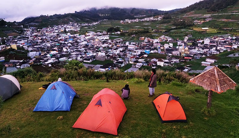 Berkemah di Bukit Skuter, Menikmati Keindahan dan Dingin Dataran Tinggi Dieng - Bagian 1