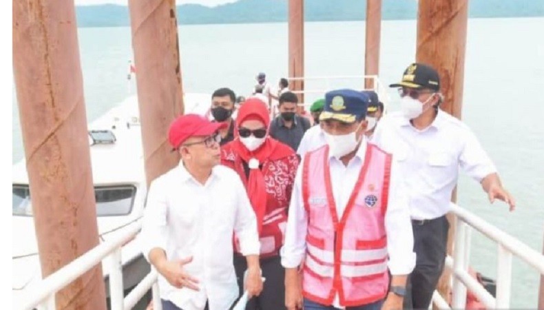 Menhub Budi Karya Minta Produktivitas Pelabuhan di Babel Ditingkatkan