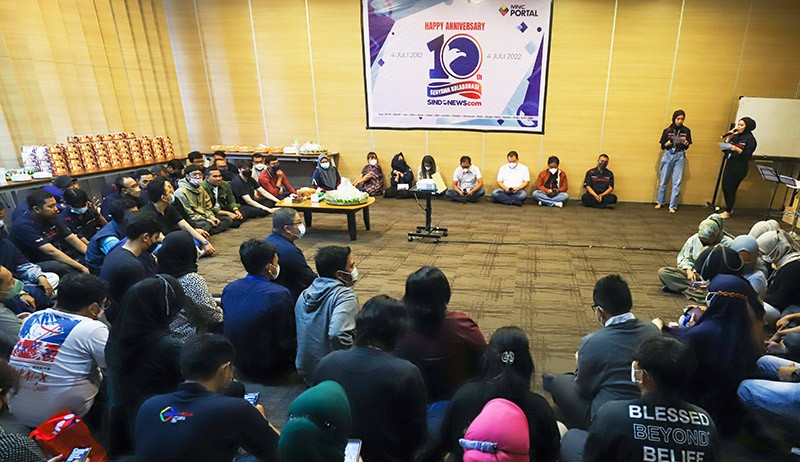 Syukuran HUT ke-10 Sindonews.com - Bagian 2