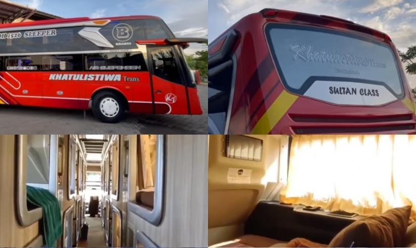 Mengintip Bus Sleeper Super Mewah Sultan Class Milik PO Khatulistiwa ...