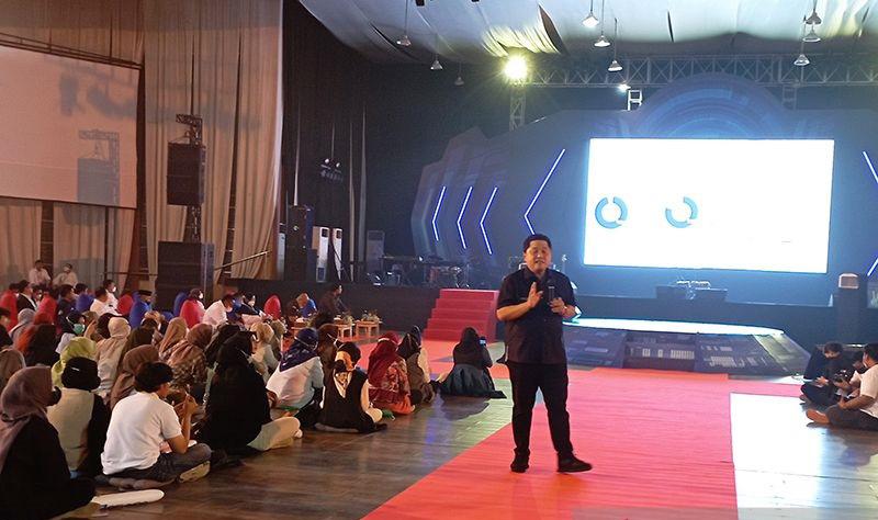 title Kuliah Umum di Unsoed, Erick Thohir Ajak Mahasiswa Tak Hanya Sibuk di Pergerakan Kuliah Umum di Unsoed, Erick Thohir Ajak Mahasiswa Tak Hanya Sibuk di Pergerakan