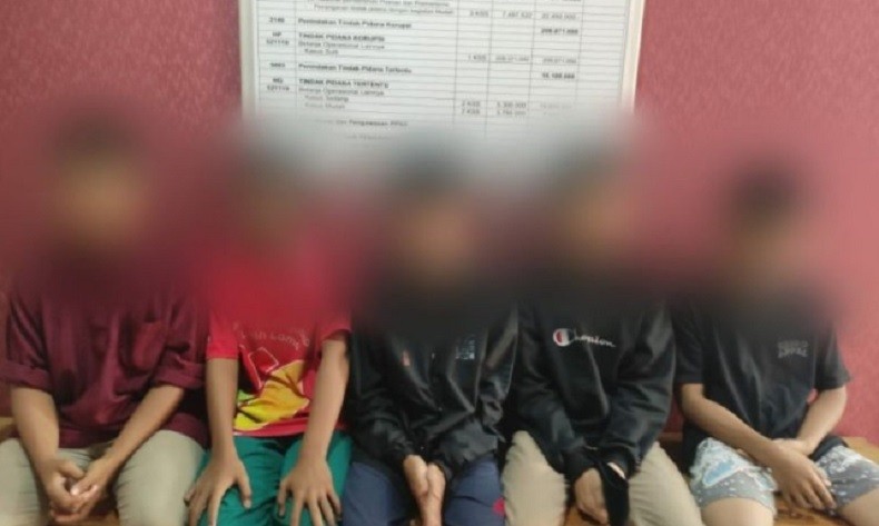 Viral Perusakan Jembatan Wisata di Tanjungpinang, 5 Remaja Ditangkap!