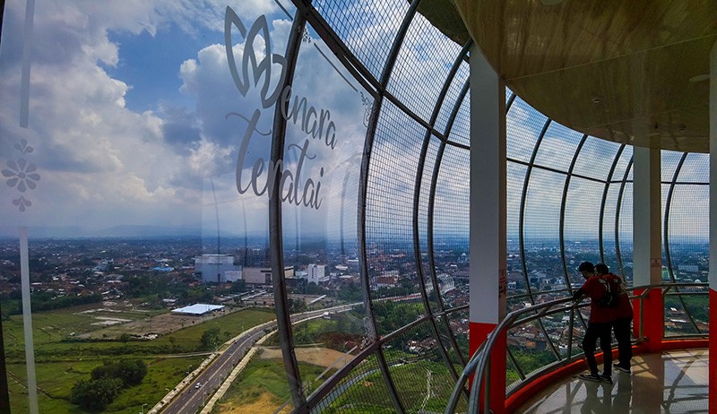 Potret Ikon Pariwisata Purwokerto, Menara Teratai Setinggi 117 Meter  - Bagian 1