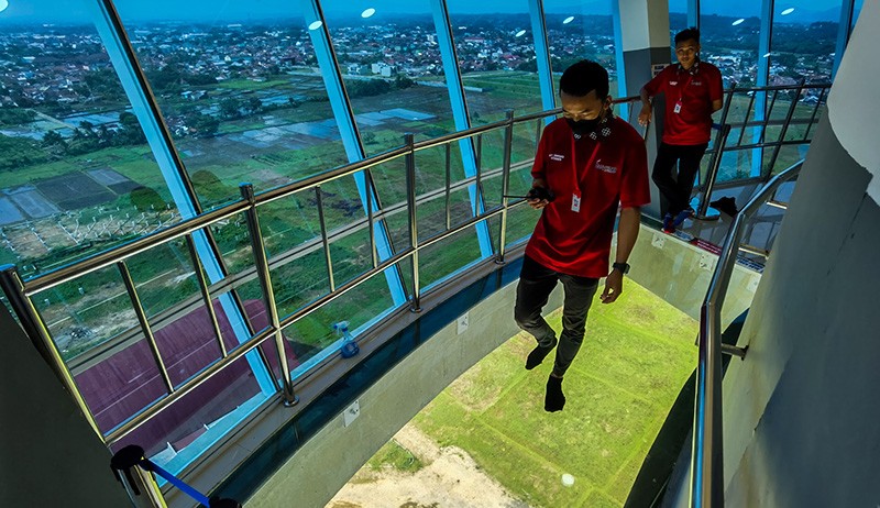 Potret Ikon Pariwisata Purwokerto, Menara Teratai Setinggi 117 Meter  - Bagian 2