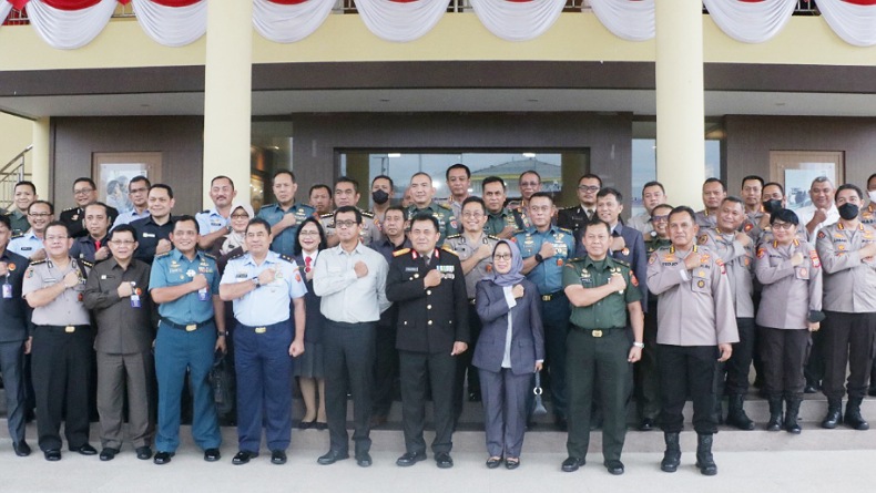 Peserta Studi Strategis Dalam Negeri Lemhannas Datangi Polda Sulut, Kapolda Sampaikan Ini
