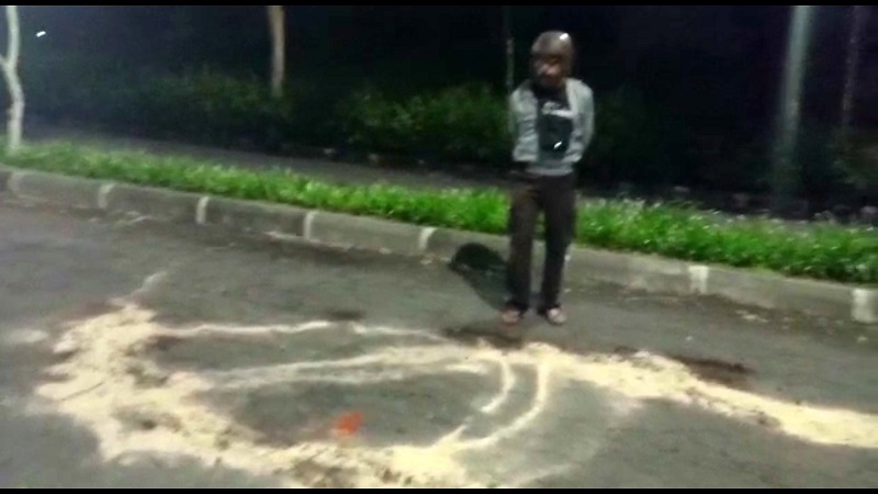 Heboh Pria Bertato Tewas Bersimbah Darah di Tengah Jalan Kota Malang