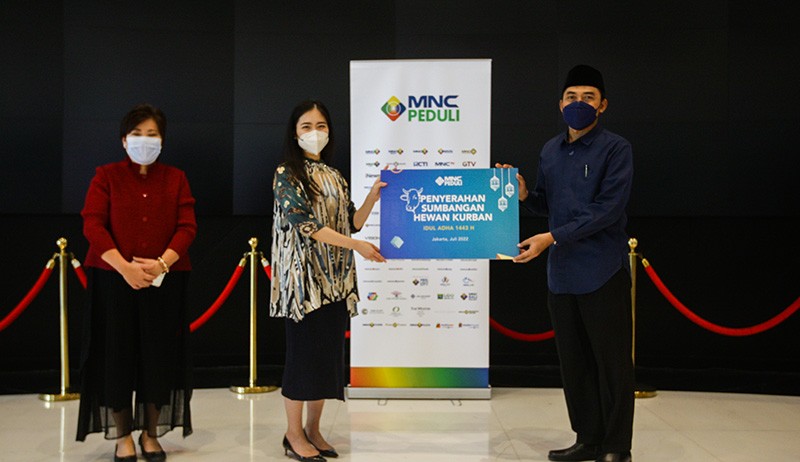 MNC Peduli Salurkan Donasi Hewan Kurban untuk Masjid Bimantara dan Raudhatul Jannah - Bagian 2