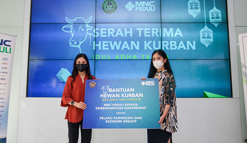 MNC Peduli Berbagi Hewan Kurban untuk Pelaku Pariwisata dan Ekonomi Kreatif - Bagian 1