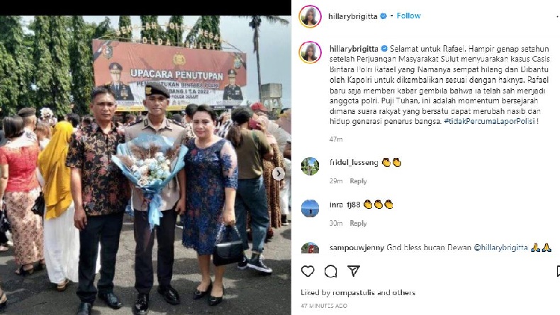 Masih Ingat Rafael Casis Bintara Polri yang Namanya Sempat Hilang? Kini Resmi Jadi Polisi
