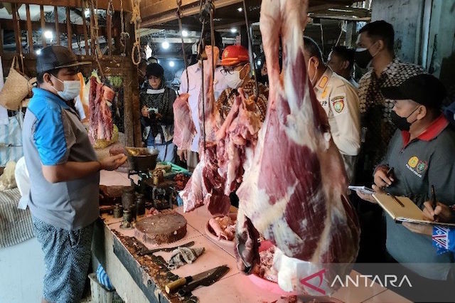 Satgas Pangan Kalteng Pantau Kenaikan Daging, Kini di Palangka Raya Rp170 Ribu Tiap Kg