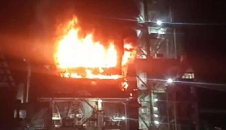 Pabrik Semen SCG di Sukabumi Terbakar, Sumber Api Masih Belum Diketahui