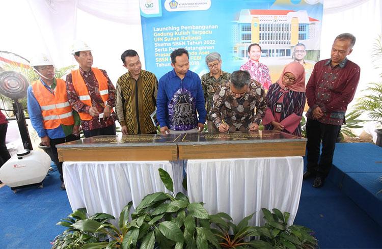 Dilaunching Wamenkeu, Gedung Kuliah Tepadu UIN Sunan Kalijaga Didanai dengan Skema SBSN