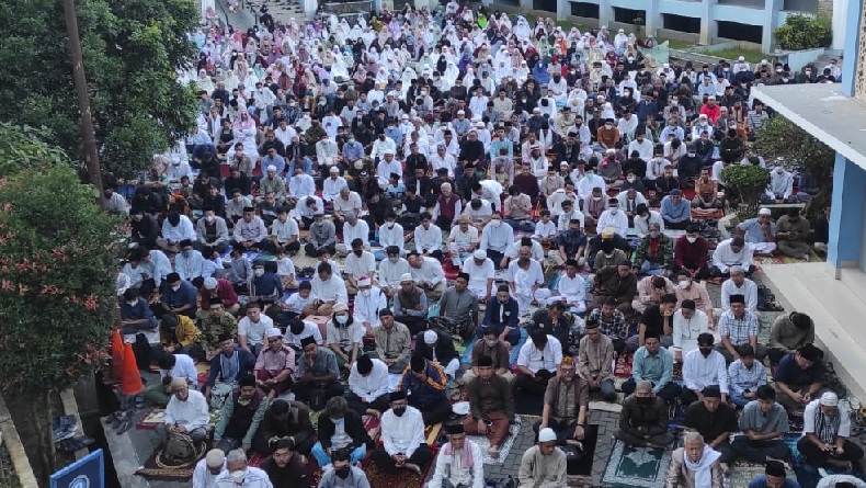 Salat Idul Adha Jemaah Muhammadiyah Sukabumi di Kampus UMMI Aman dan Lancar 