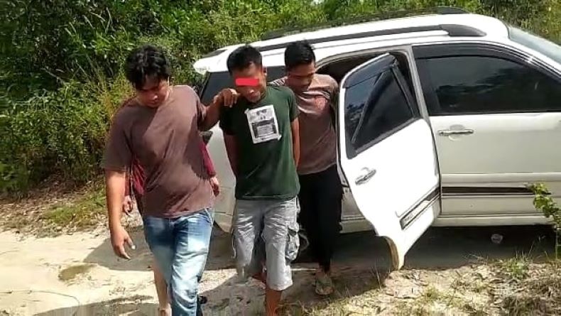 Jambret Dompet IRT di Bangka Barat, Pria Asal Sumsel Ditangkap Polisi